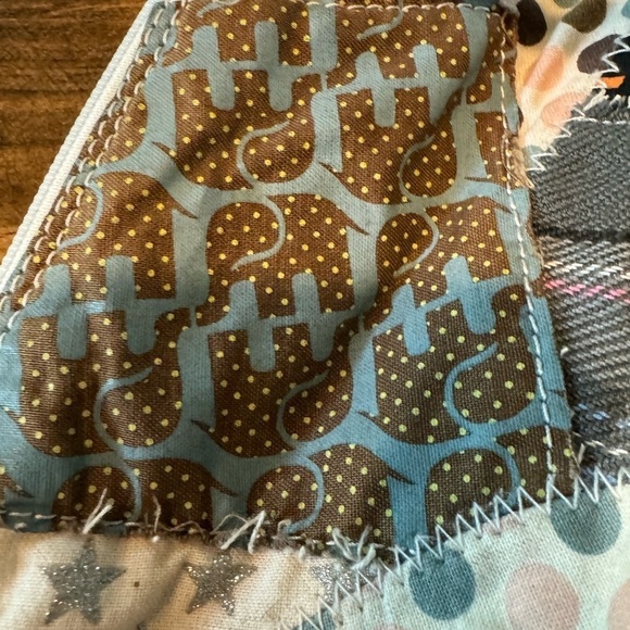 RARE Converse Knee High XXHI Patchwork sneaker Women's S6 UNIQUE & CUTE VINTAGE - Picture 6 of 16